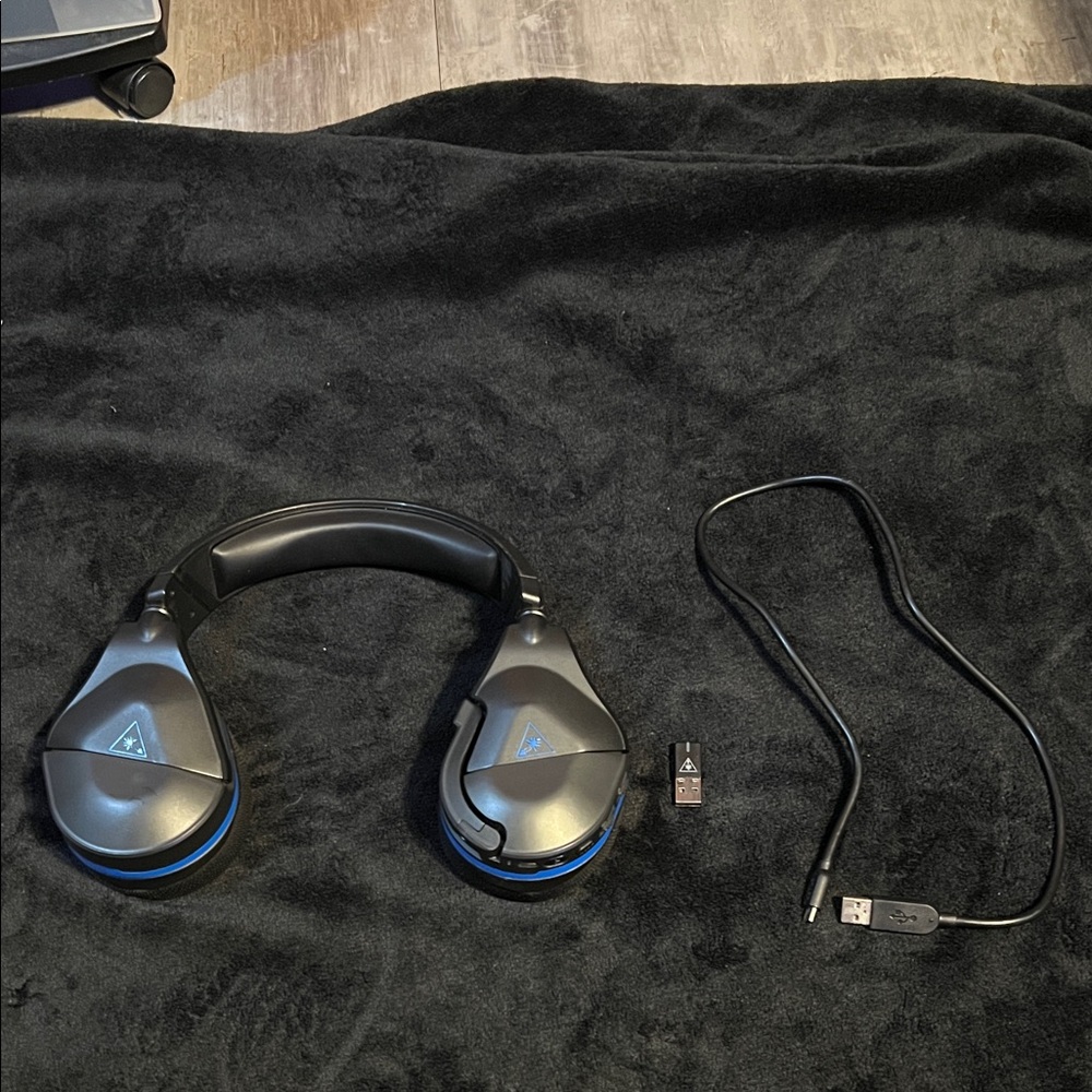 Turtle Beach Black and Blue Gaming Headset